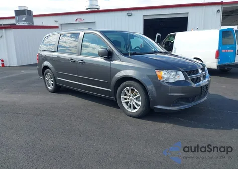 2016 Dodge Grand Caravan Sxt из США, поврежденный, VIN 2C4RDGCGXGR217357